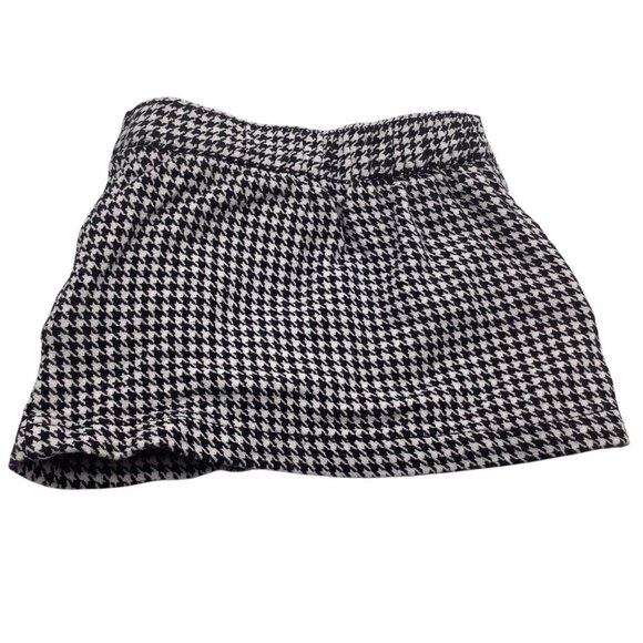 Touchskins Baby Girl Houndstooth Skort Cotton Skirt Zipper Pockets Size 12M - Picture 2 of 7